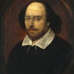 Geschilderde afbeelding William Shakespeare, 1611
